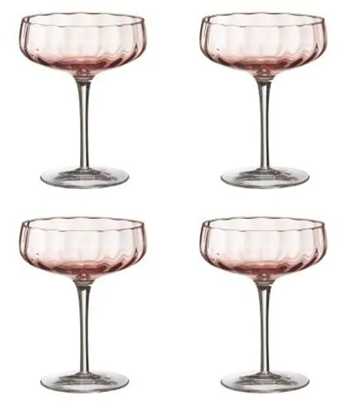 SØHOLM - 4 pcs - Sonja champagne/cocktailglas - Peach