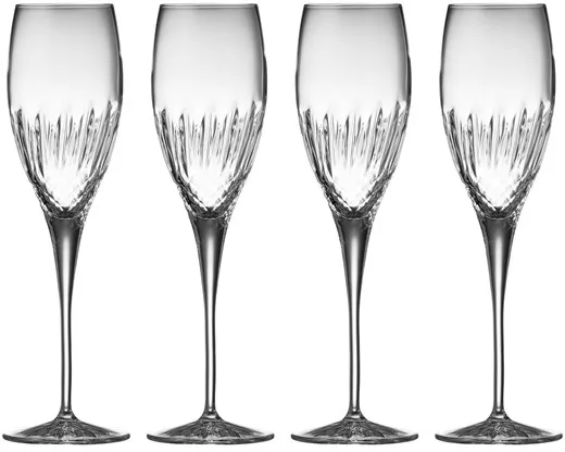 Luigi Bormioli Diamante champagneglas 4 st