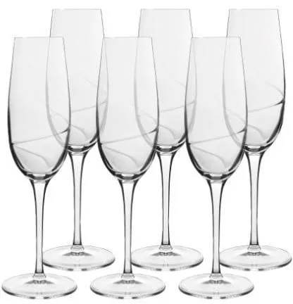 Luigi Bormioli Aero champagneglas - 23,5 cl 6 st